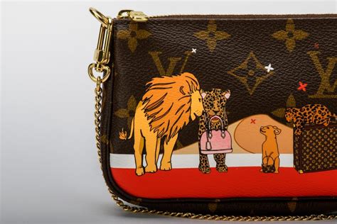 louis vuitton lion bag|authentic louis vuitton bag.